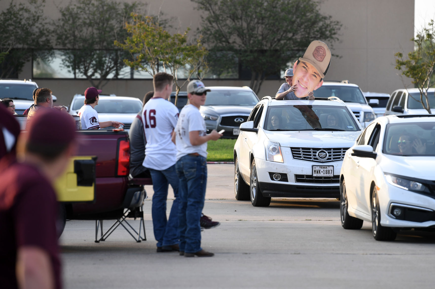 A&M Consolidated baseball Senior Night